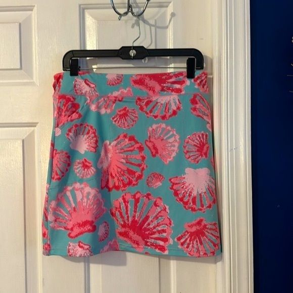 Women’s Anna Clare Active Polyester & Spandex Blue & Pink Golf Skort Size M - Picture 2 of 7